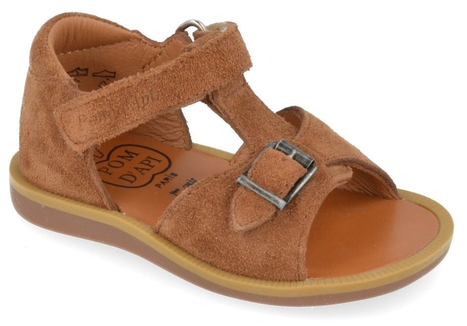 Pom D'Api Sandaal - Pom D'api Kinderschoenen - Naturel | Poppy Easy