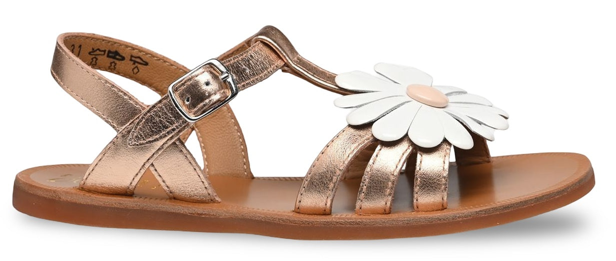 Pom D'Api Sandaal - Pom D'api Kinderschoenen - Roze | Plagette Big Flo