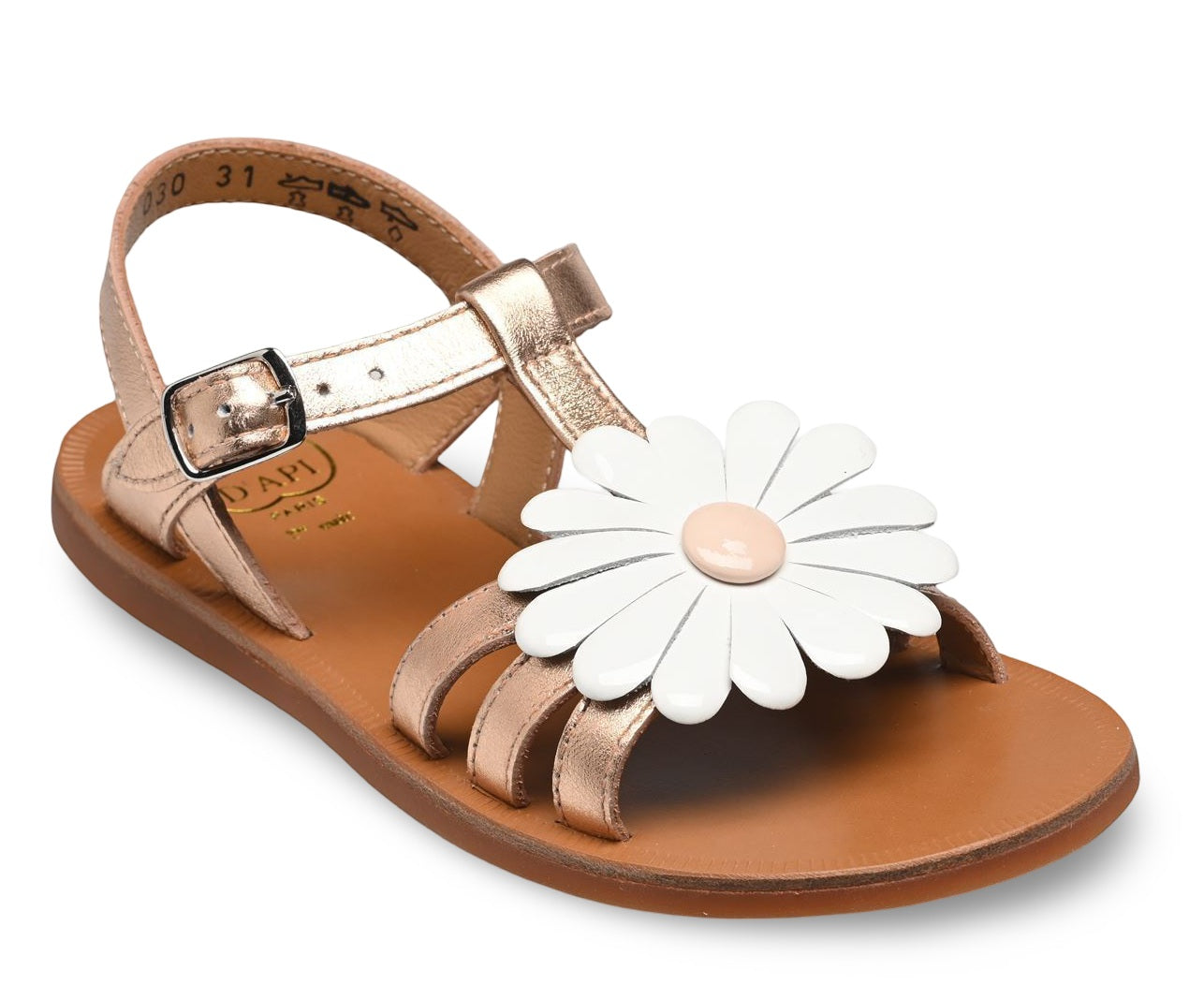 Pom D'Api Sandaal - Pom D'api Kinderschoenen - Roze | Plagette Big Flo