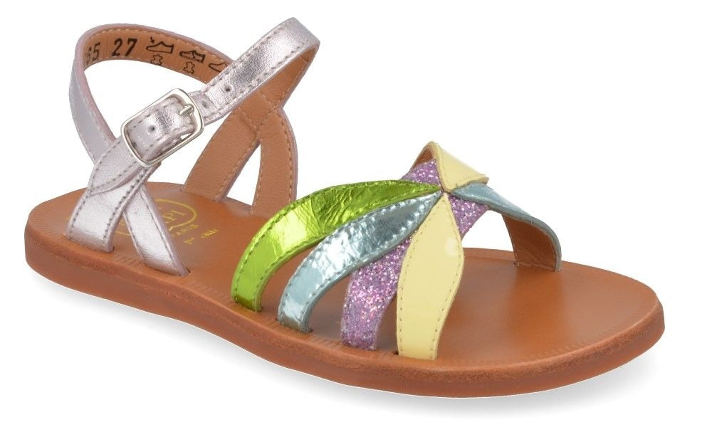 Pom D'Api Sandaal - Pom D'api Kinderschoenen - Roze | Plagette Oto