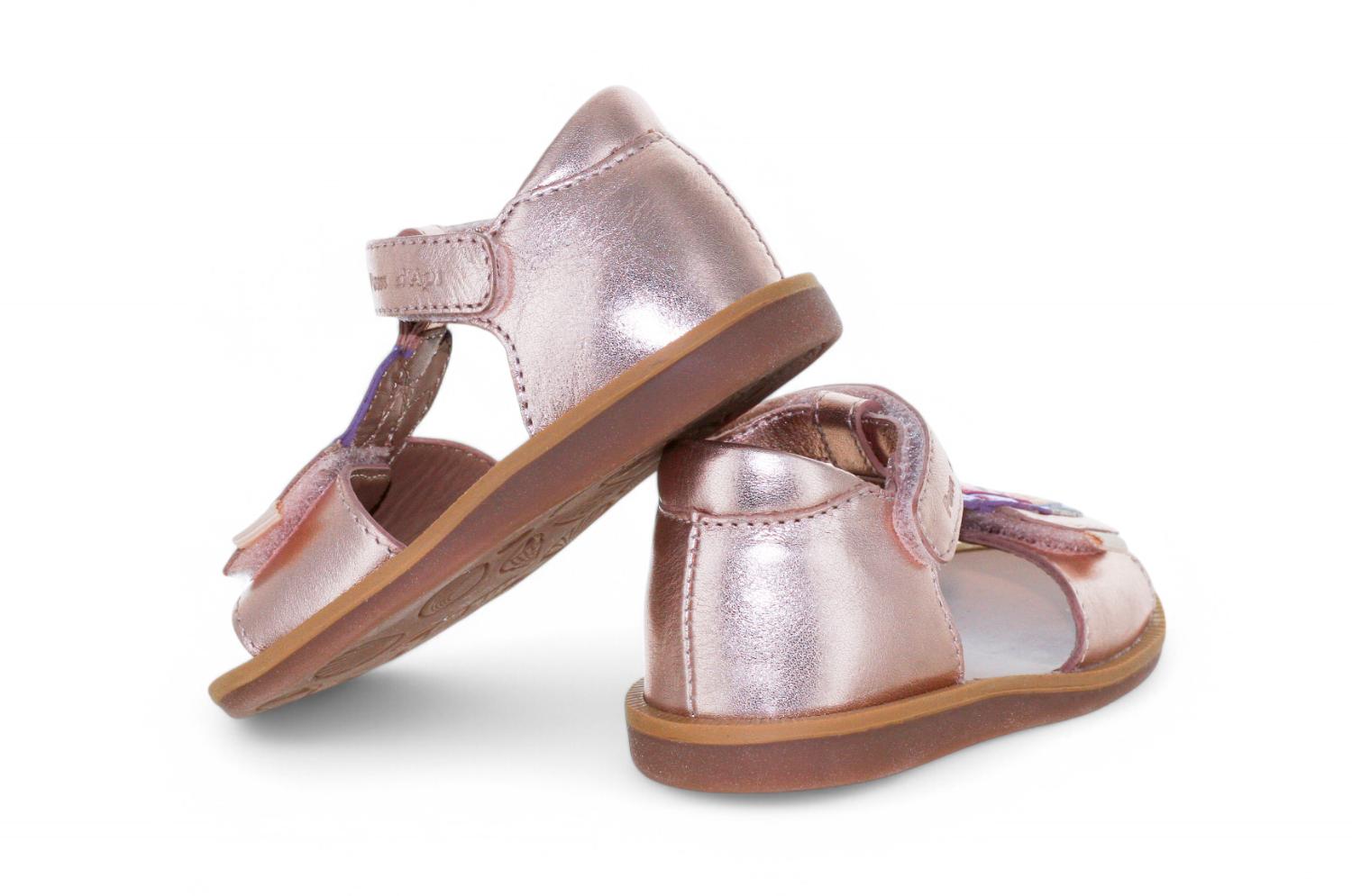 Pom D'Api Sandaal - Pom D'api Kinderschoenen - Roze | Poppy Pappilon