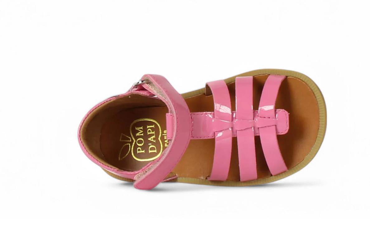 Pom D'Api Sandaal - Pom D'api Kinderschoenen - Roze | Poppy Strap