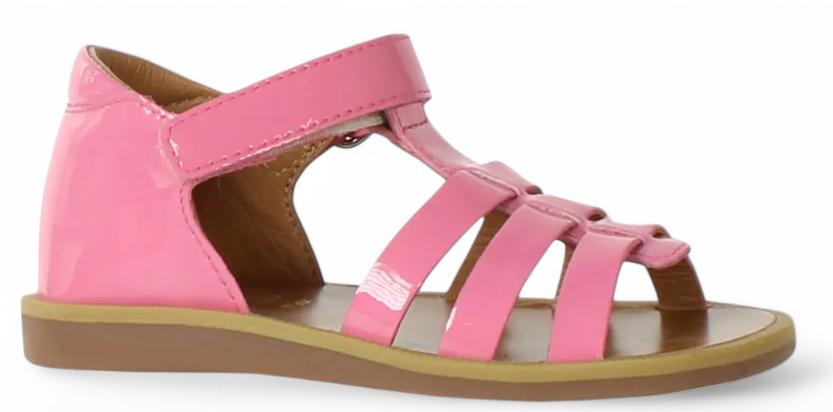 Pom D'Api Sandaal - Pom D'api Kinderschoenen - Roze | Poppy Strap