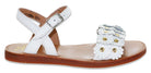 Pom D'Api Sandaal - Pom D'api Kinderschoenen - Wit | Plagette Multi Flo