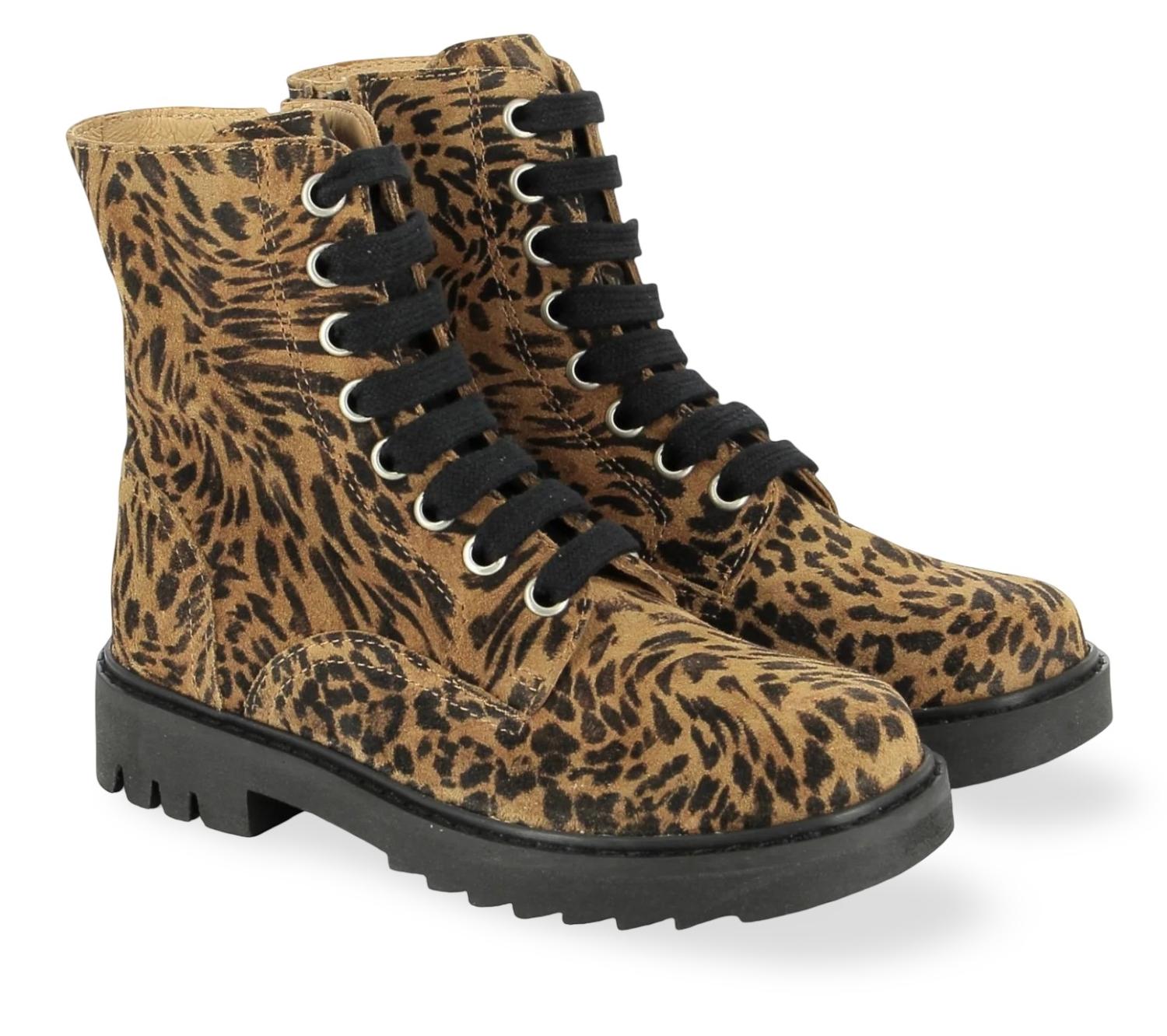 Pom D'api Veterboot - Pom D'api Kinderschoenen - Luipaard | Sid Ranger Savana