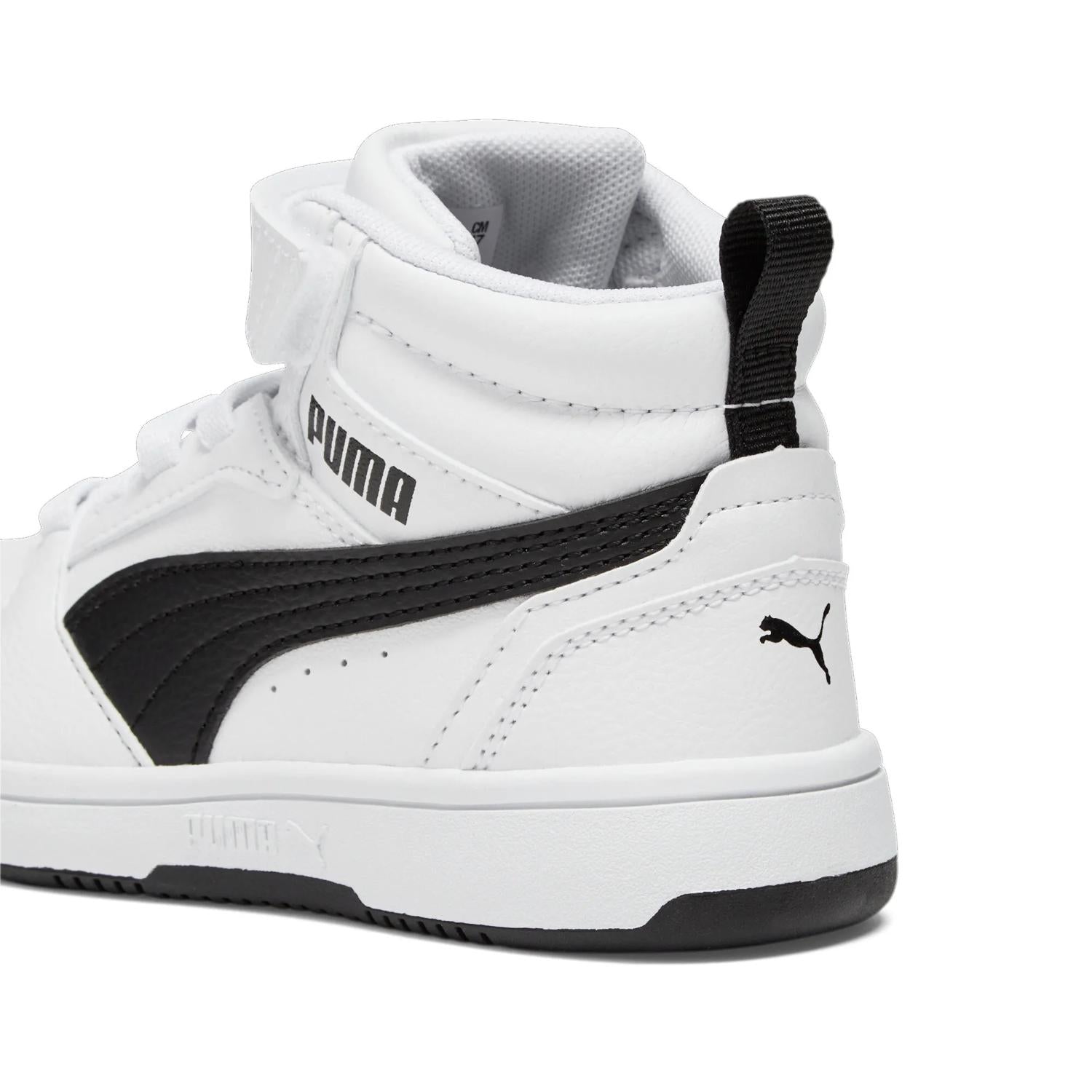 Puma Mid Sneaker - Puma Kinderschoenen - Wit | Rebound V6 Mid
