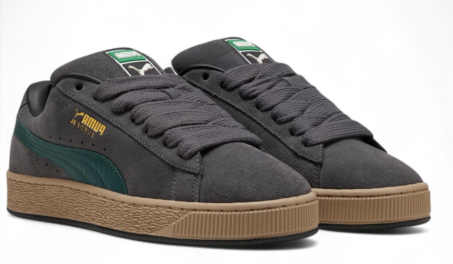 Puma Sneaker - Puma Kinderschoenen - Antracite | Suede XL Dusky Gray - ice Coffee