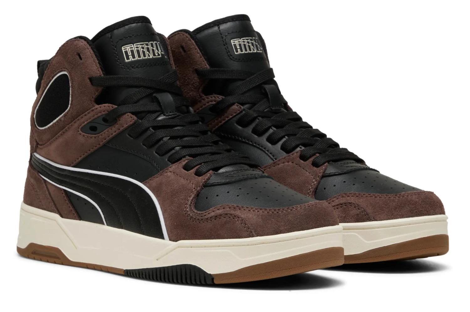 Puma Sneaker - Puma Kinderschoenen - Bruin | RBD Break Mid SD Flat Bronze