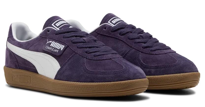 Puma Sneaker - Puma Kinderschoenen - Paars | Palermo Deep Plum Gum