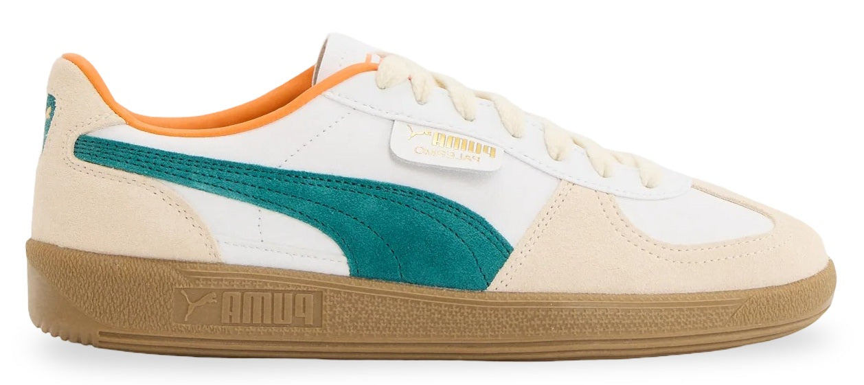 Puma Sneaker - Puma Kinderschoenen - Wit | Palermo White Emerald Gum
