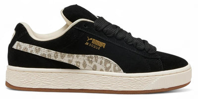 Puma Sneaker - Puma Kinderschoenen - Zwart | Suede XL Lepard Jr