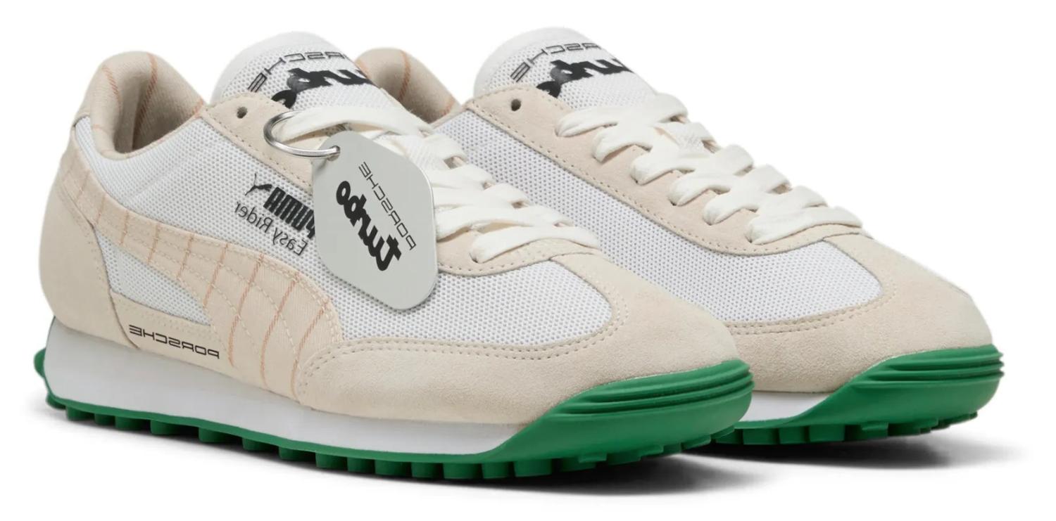 Puma x Porsche Sneaker - Puma Kinderschoenen - Beige | Easy Rider Pinstripe Turbo