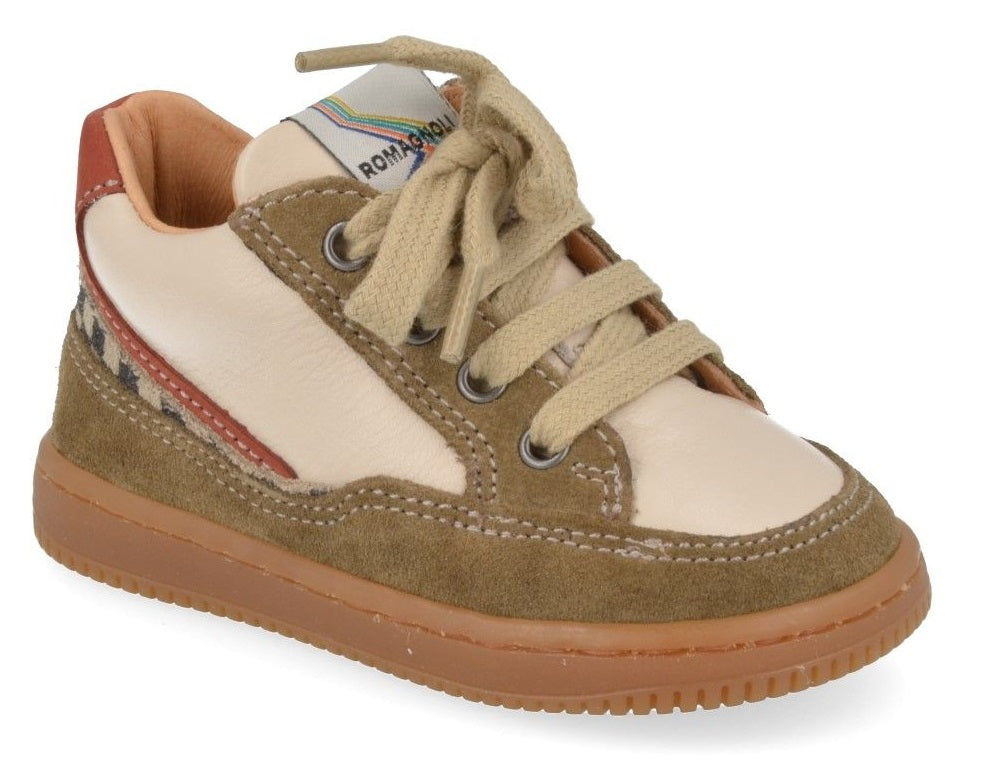 Romagnoli Sneaker - Romagnoli Kinderschoenen - Beige | 7050R063