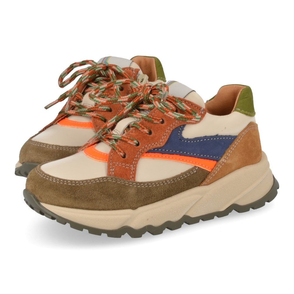 Romagnoli Sneaker - Romagnoli Kinderschoenen - Beige | 7364R363