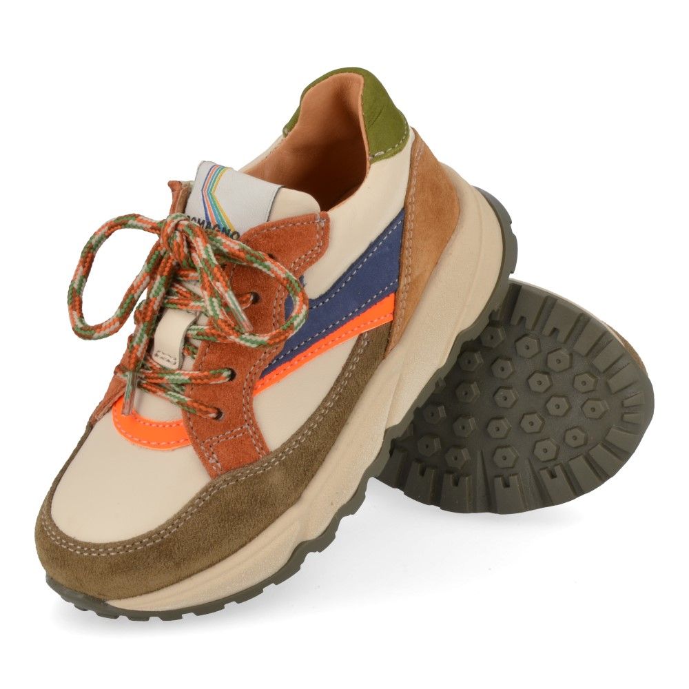 Romagnoli Sneaker - Romagnoli Kinderschoenen - Beige | 7364R363