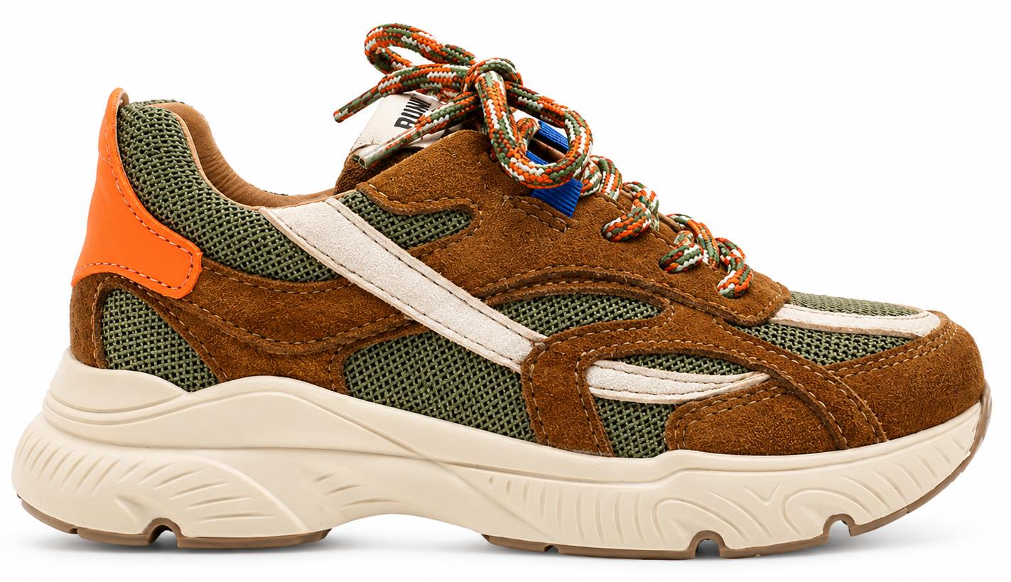 Romagnoli Sneaker - Romagnoli Kinderschoenen - Bruin | 9805R065