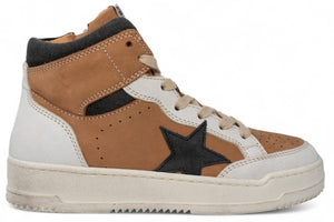 Romagnoli Sneaker - Romagnoli Kinderschoenen - Cognac | 7466R038