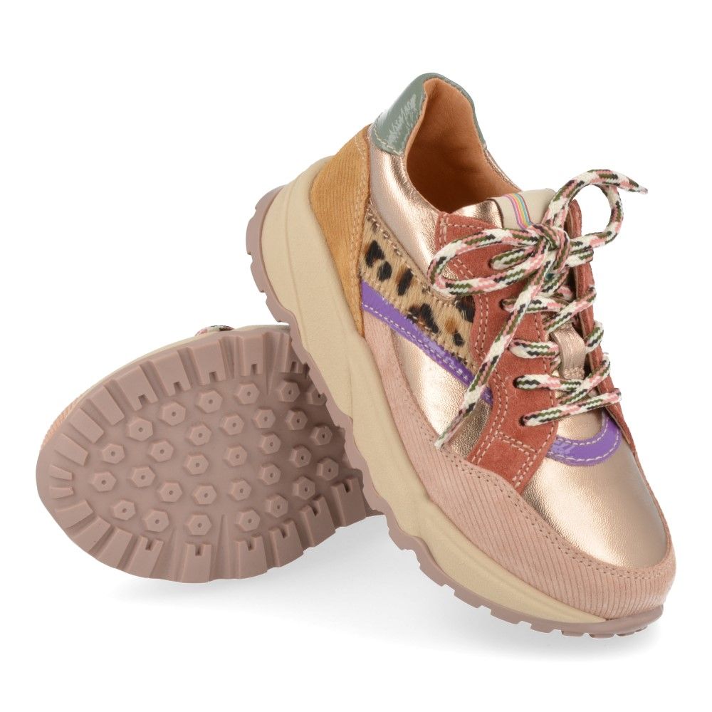 Romagnoli Sneaker - Romagnoli Kinderschoenen - Goud | 7364R087