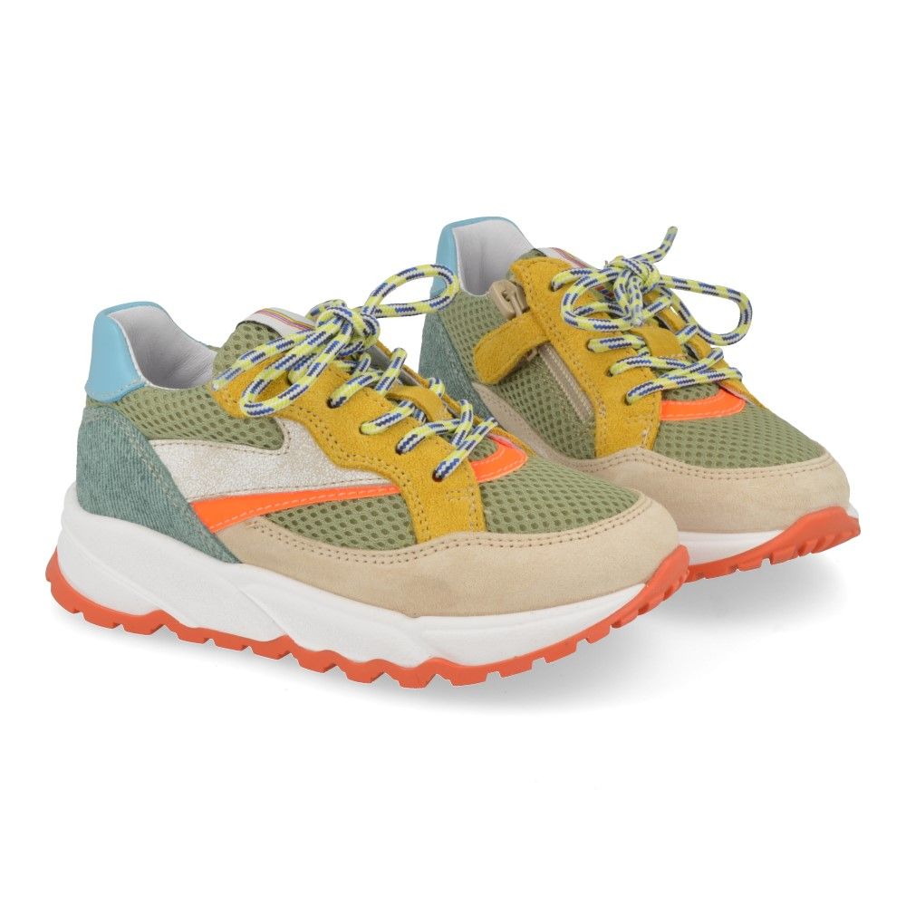 Romagnoli Sneaker - Romagnoli Kinderschoenen - Groen | 8638R038