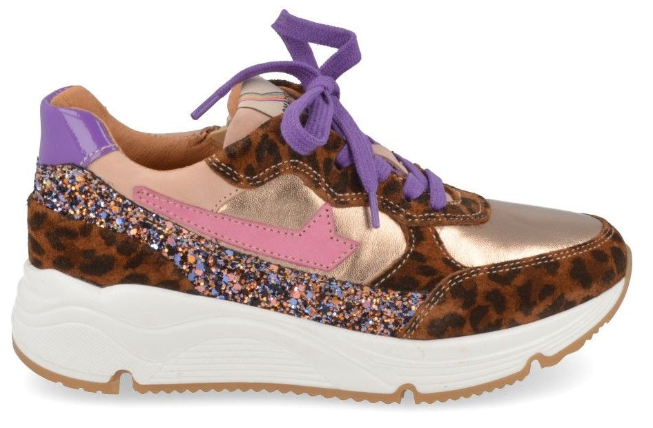 Romagnoli Sneaker - Romagnoli Kinderschoenen - Luipaard | 7462R087