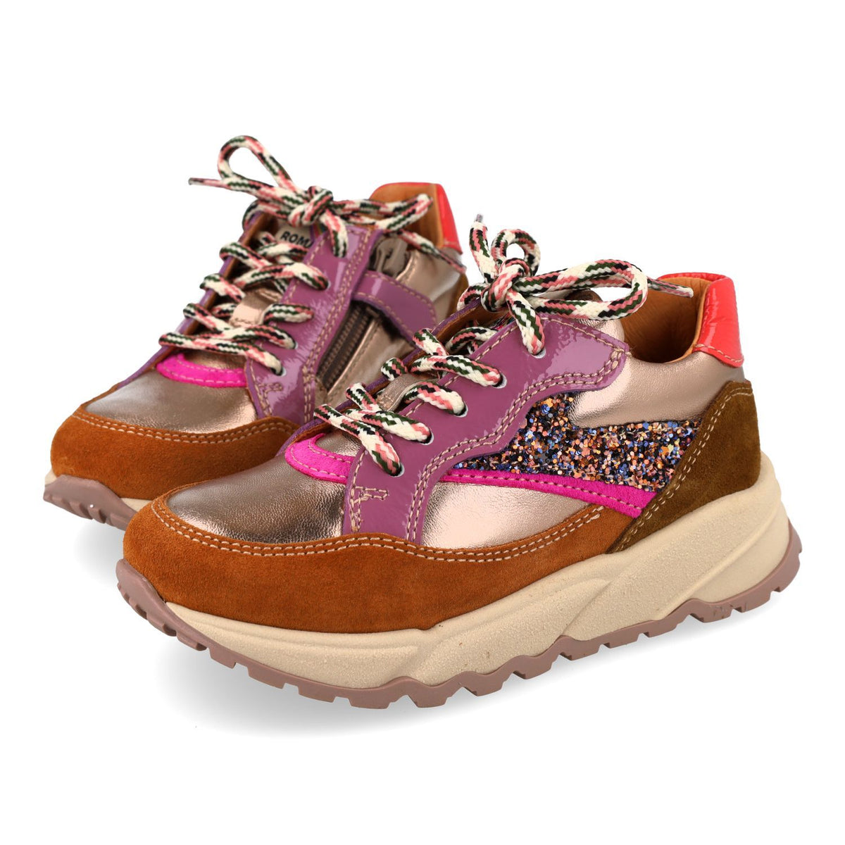Romagnoli Sneaker - Romagnoli Kinderschoenen - Roze | 9552R187