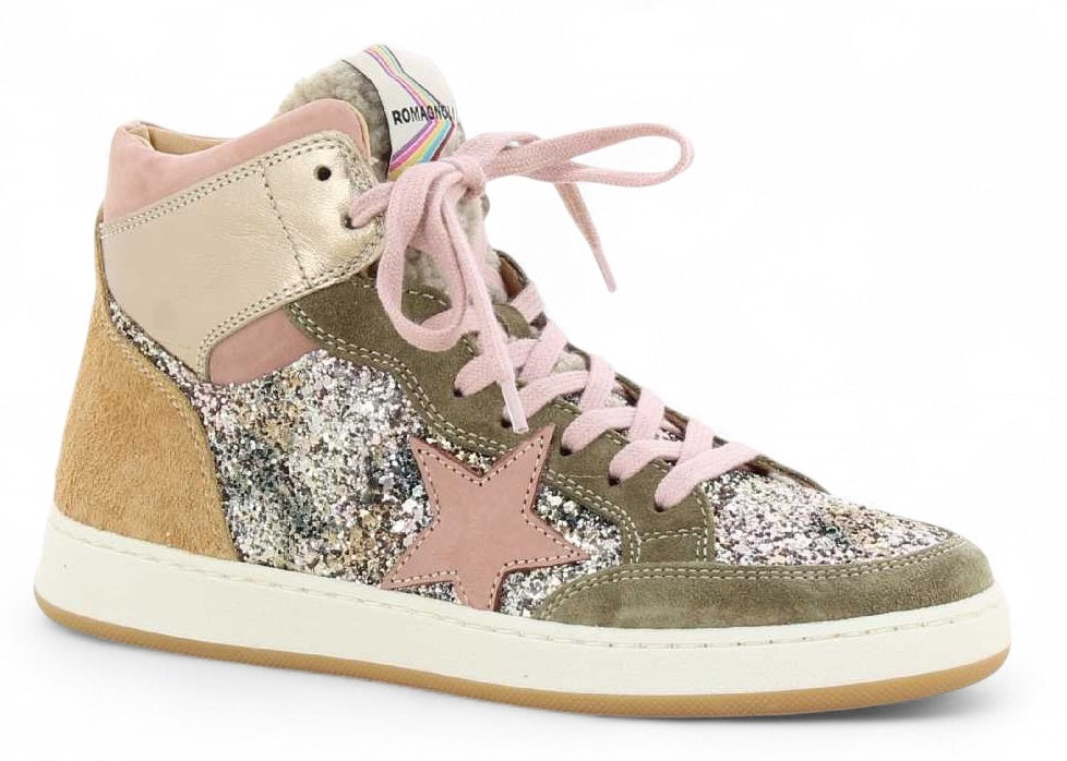 Romagnoli Sneaker - Romagnoli Kinderschoenen - Taupe | 7454R076