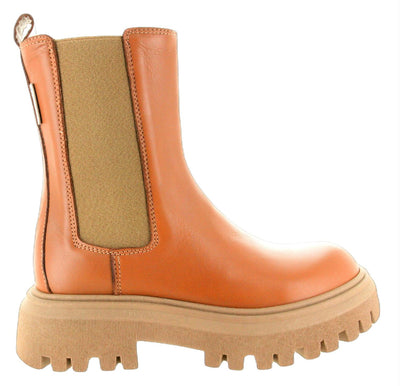 Bottines Rondinella - Chaussures enfant Rondinella - Cognac | 12024-1