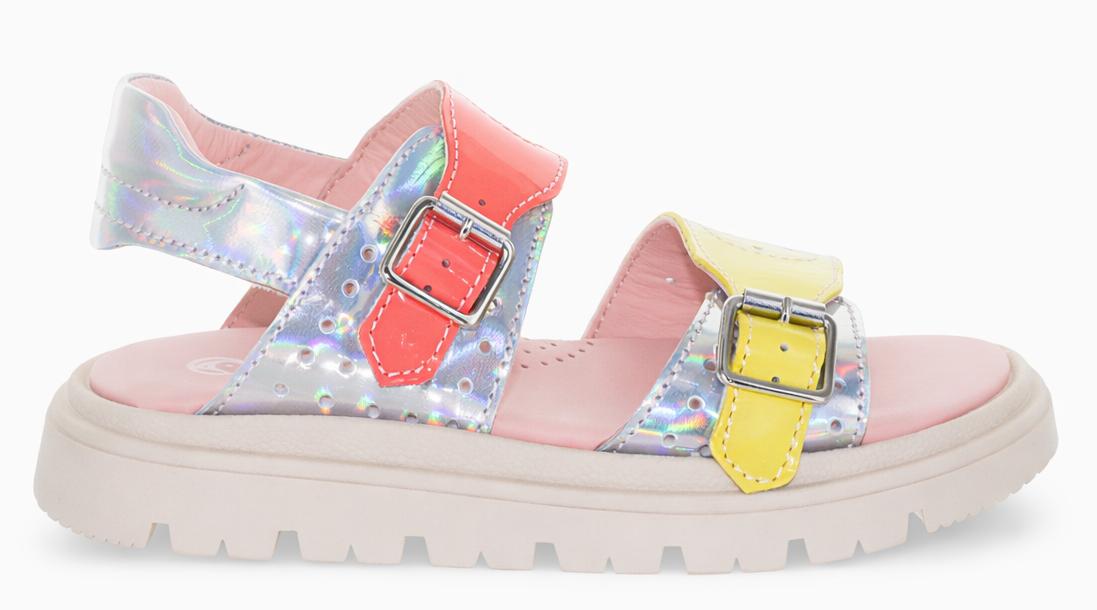 Rondinella Sandaal - Rondinella Kinderschoenen - Zilver | 01114