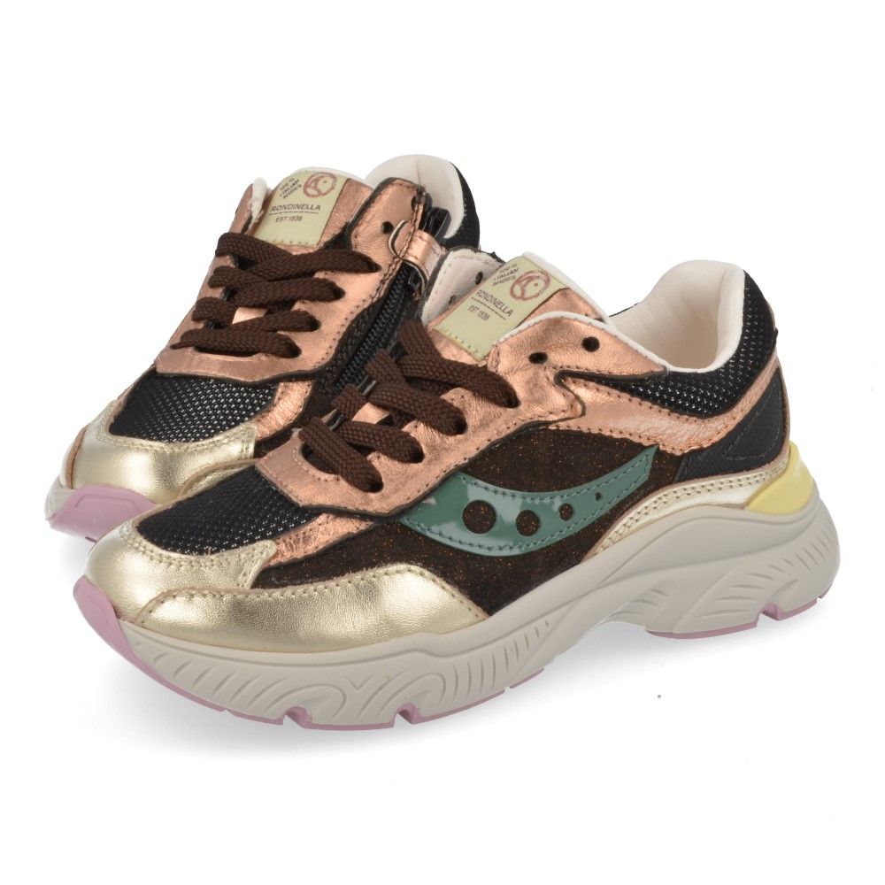 Rondinella Sneaker - Rondinella Kinderschoenen - Brons | 12277