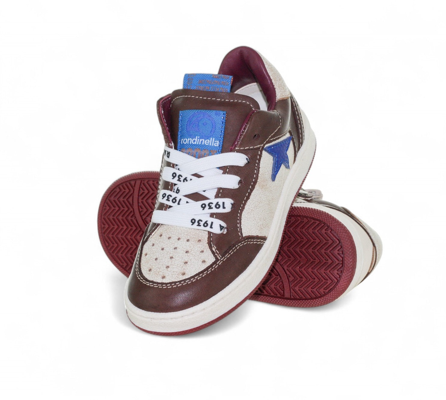 Rondinella Sneaker - Rondinella Kinderschoenen - Bruin | 12266-1