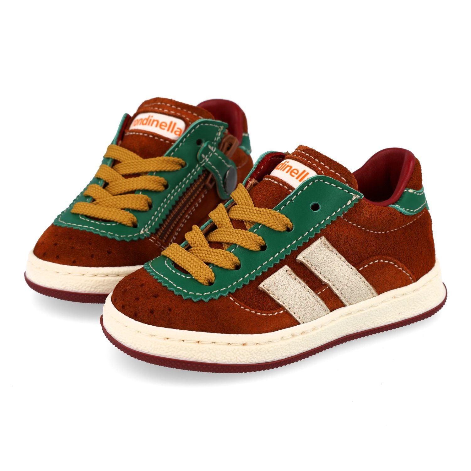 Rondinella Sneaker - Rondinella Kinderschoenen - Cognac | 4820