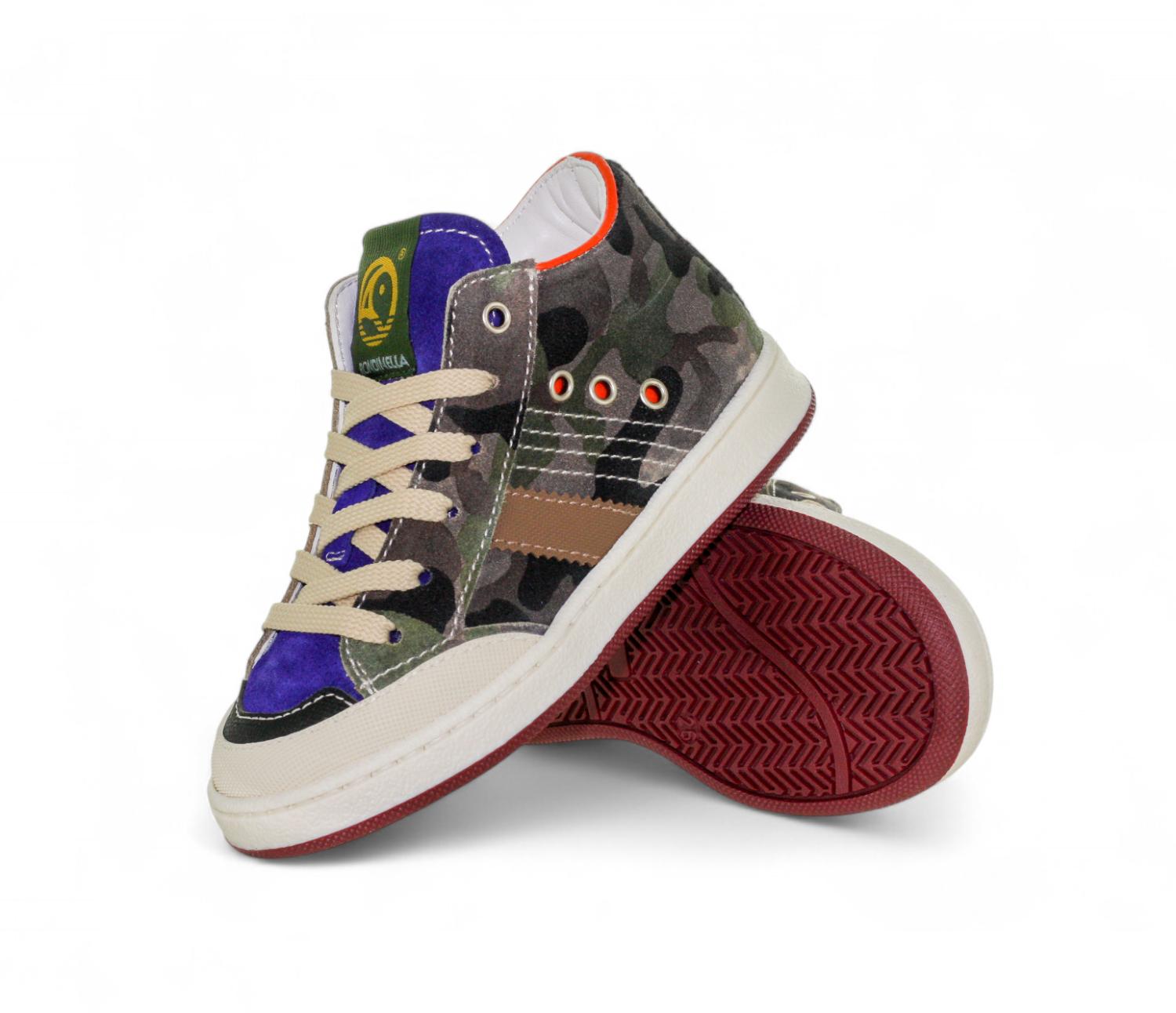 Rondinella Sneaker - Rondinella Kinderschoenen - Groen | 12322-1