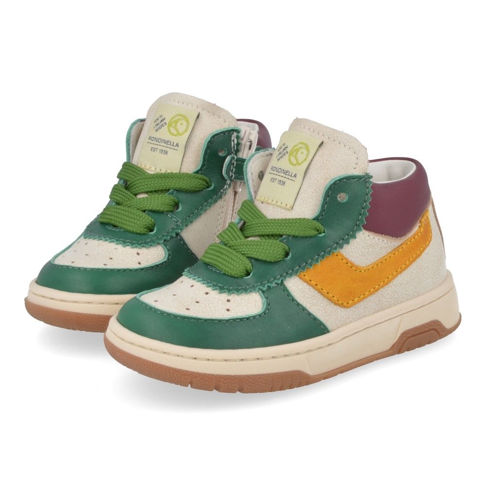 Rondinella Sneaker - Rondinella Kinderschoenen - Groen | 4823
