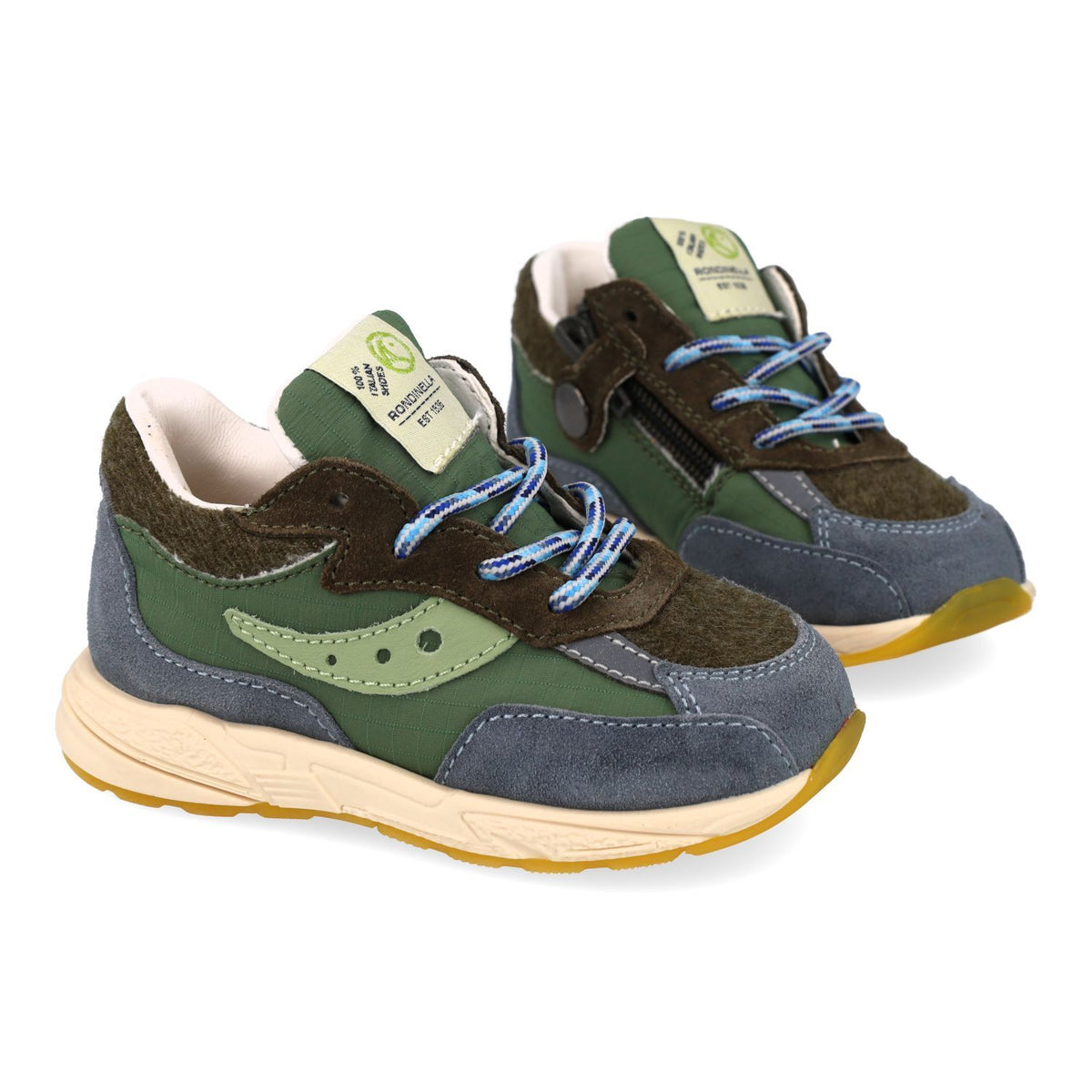 Rondinella Sneaker - Rondinella Kinderschoenen - Groen | 4829