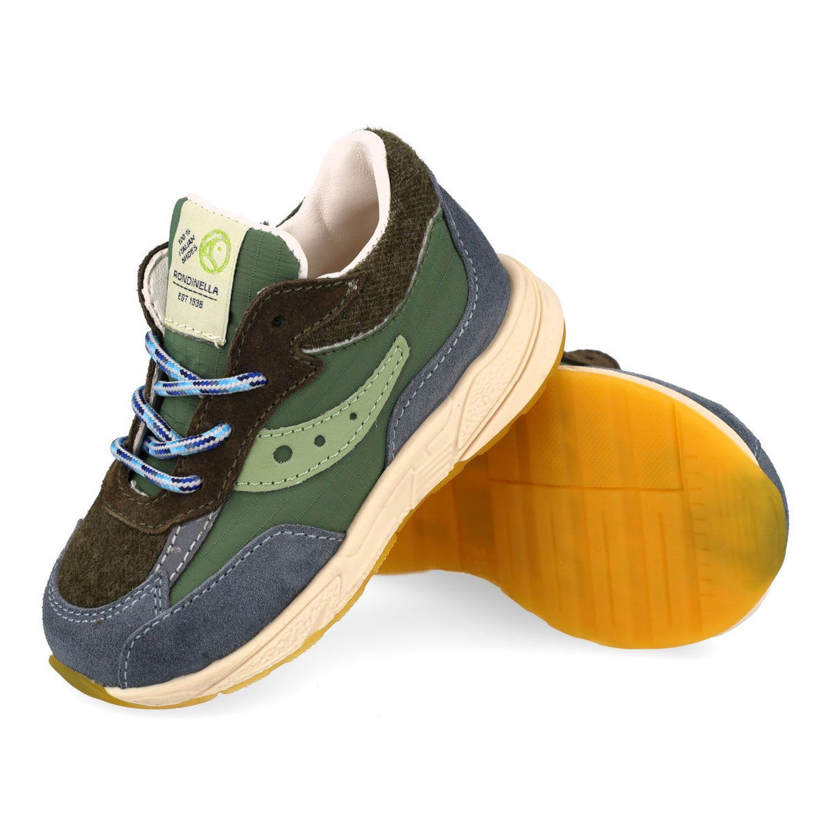 Rondinella Sneaker - Rondinella Kinderschoenen - Groen | 4829