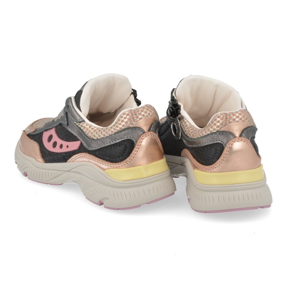 Rondinella Sneaker - Rondinella Kinderschoenen - Roze | 12277 met ~Rits