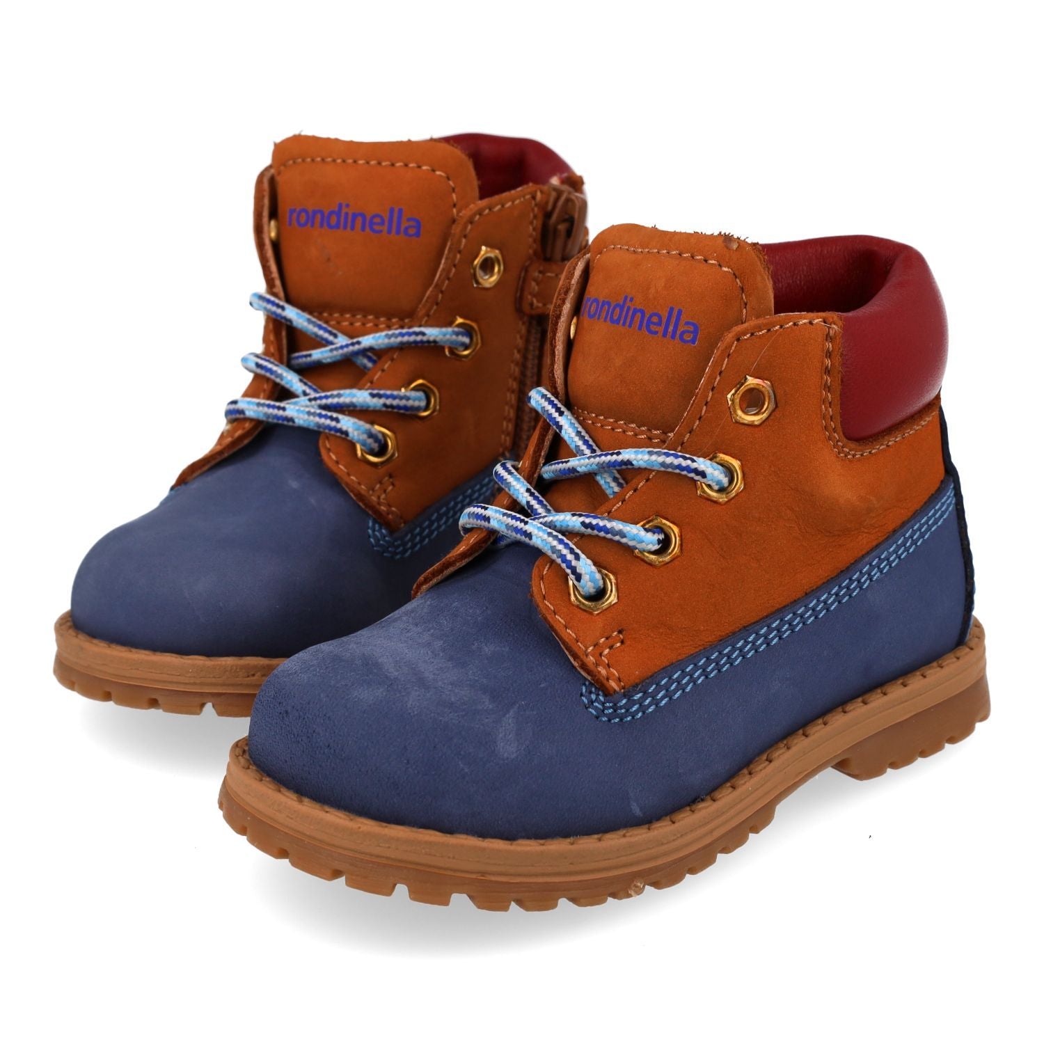 Rondinella Veterboot - Rondinella Kinderschoenen - Blauw | 4432-4N