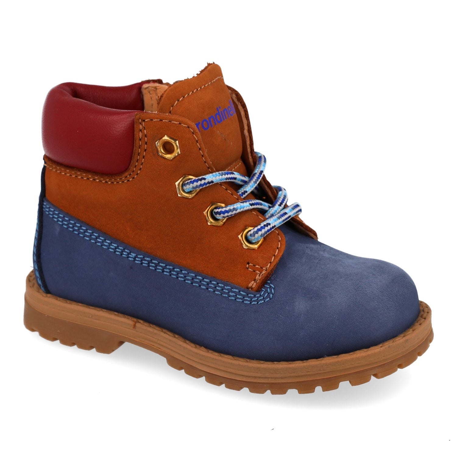 Rondinella Veterboot - Rondinella Kinderschoenen - Blauw | 4432-4N