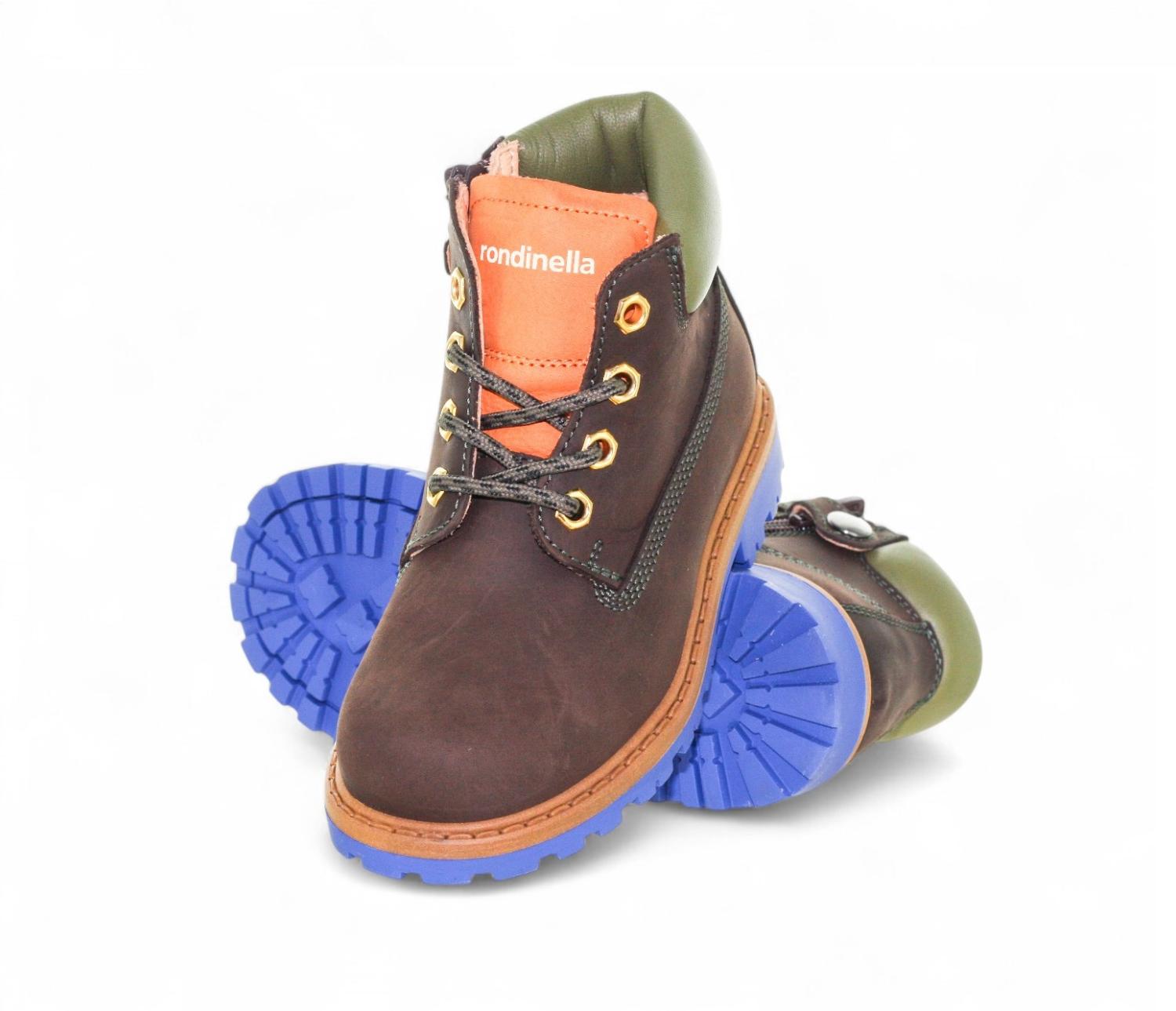 Rondinella Veterboot - Rondinella Kinderschoenen - Bruin | 11200