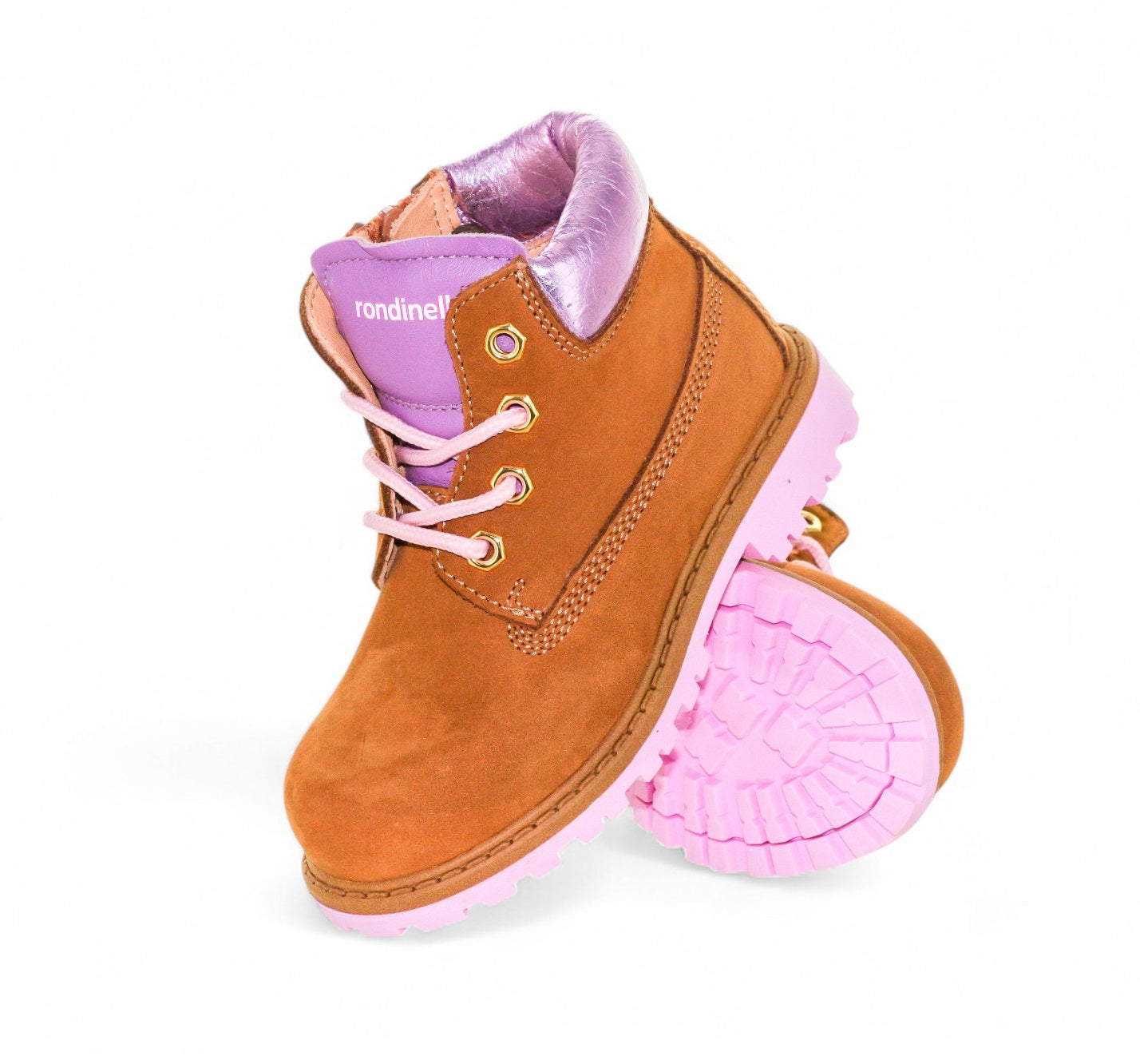 Rondinella Veterboot - Rondinella Kinderschoenen - Naturel | 11200