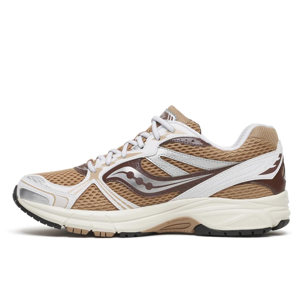Saucony Sneaker - Saucony Damesschoenen - Beige | Grid Legacy Saddle/White