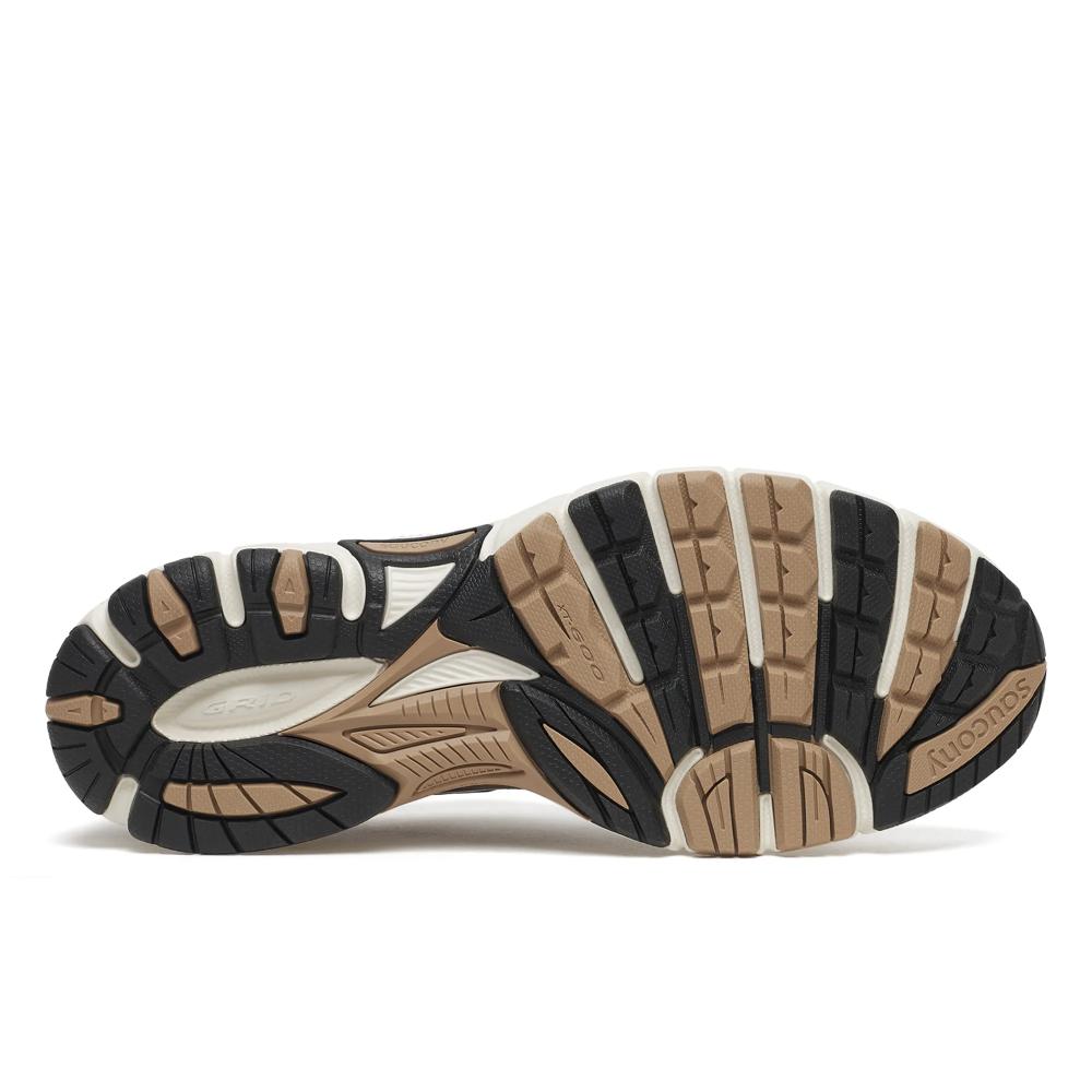 Saucony Sneaker - Saucony Damesschoenen - Beige | Grid Legacy Saddle/White