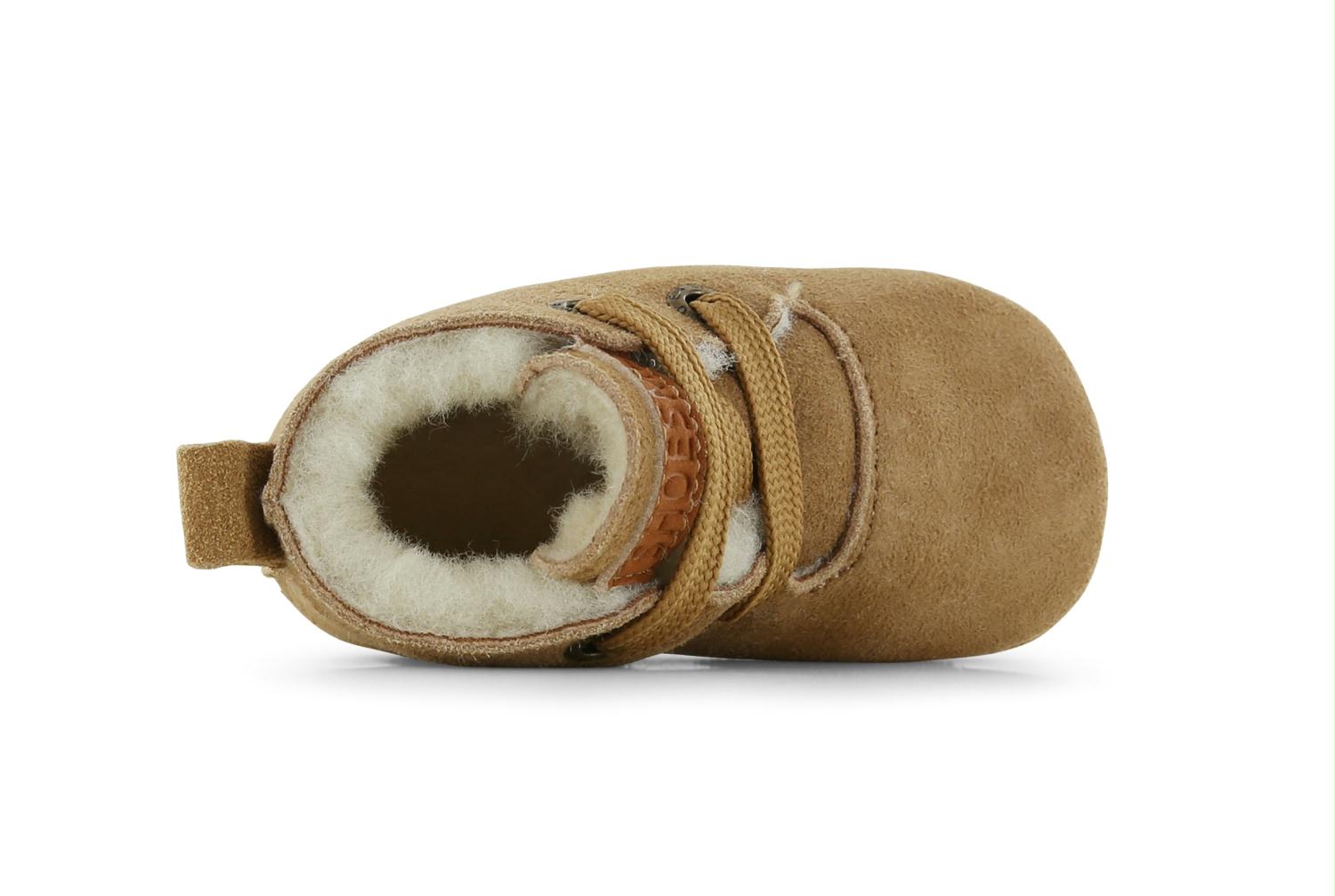 Shoesme Baby Ugg - Shoesme Babyschoenen - Cognac | HS24W001