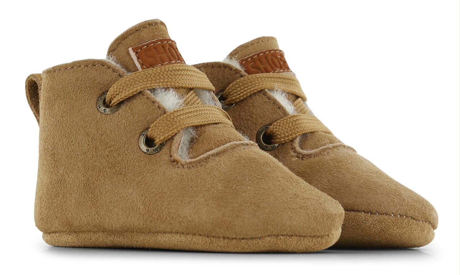 Shoesme Baby Ugg - Shoesme Babyschoenen - Cognac | HS24W001