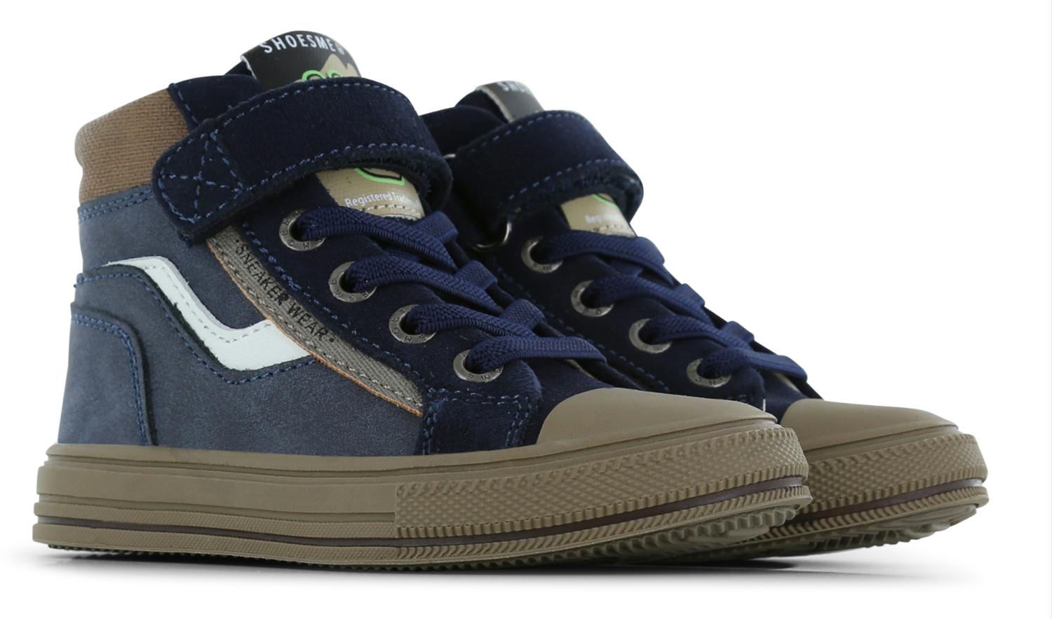 Shoesme Klittenbandschoen - Shoesme Kinderschoenen - Blauw | ON24W402