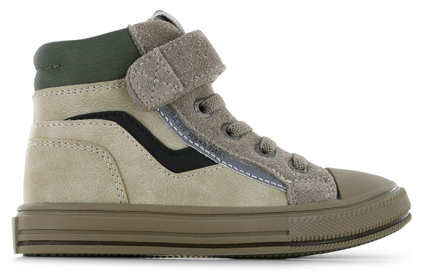 Shoesme Klittenbandschoen - Shoesme Kinderschoenen - Taupe | ON24W402