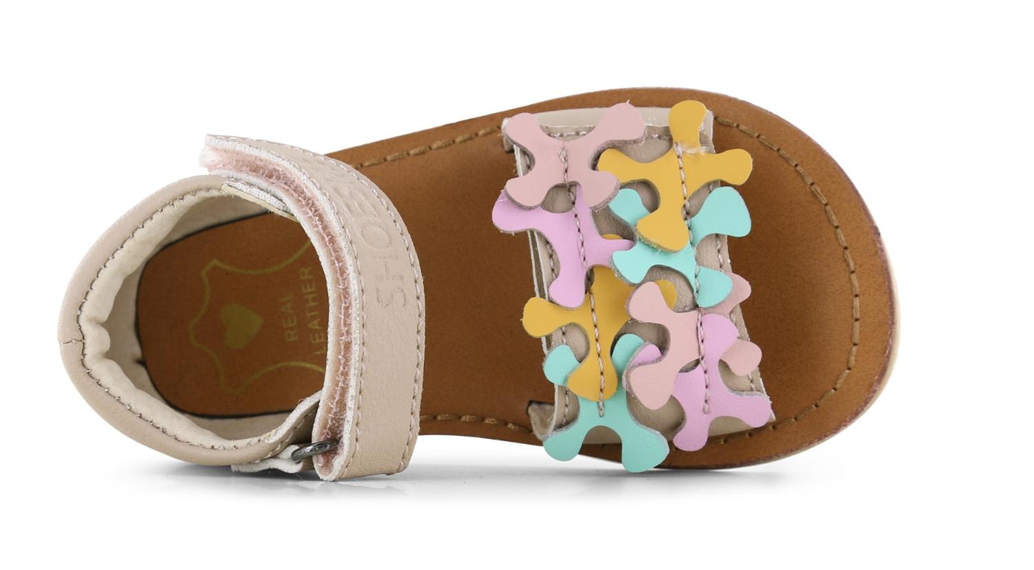 Shoesme Sandaal - Shoesme Kinderschoenen - Beige | CS25S008