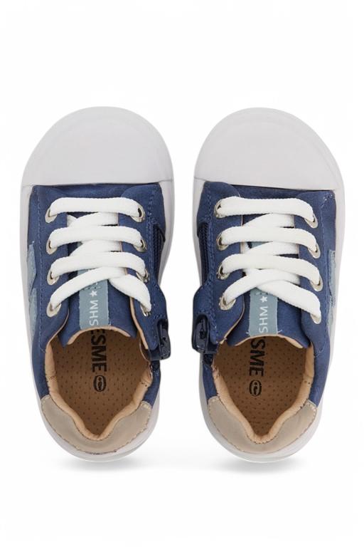 Shoesme Sneaker - Shoesme Kinderschoenen - Blauw | SH23S004