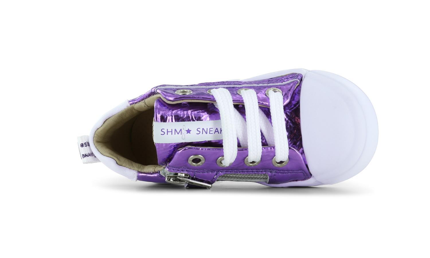 Shoesme Sneaker - Shoesme Kinderschoenen - Paars | SH24S006