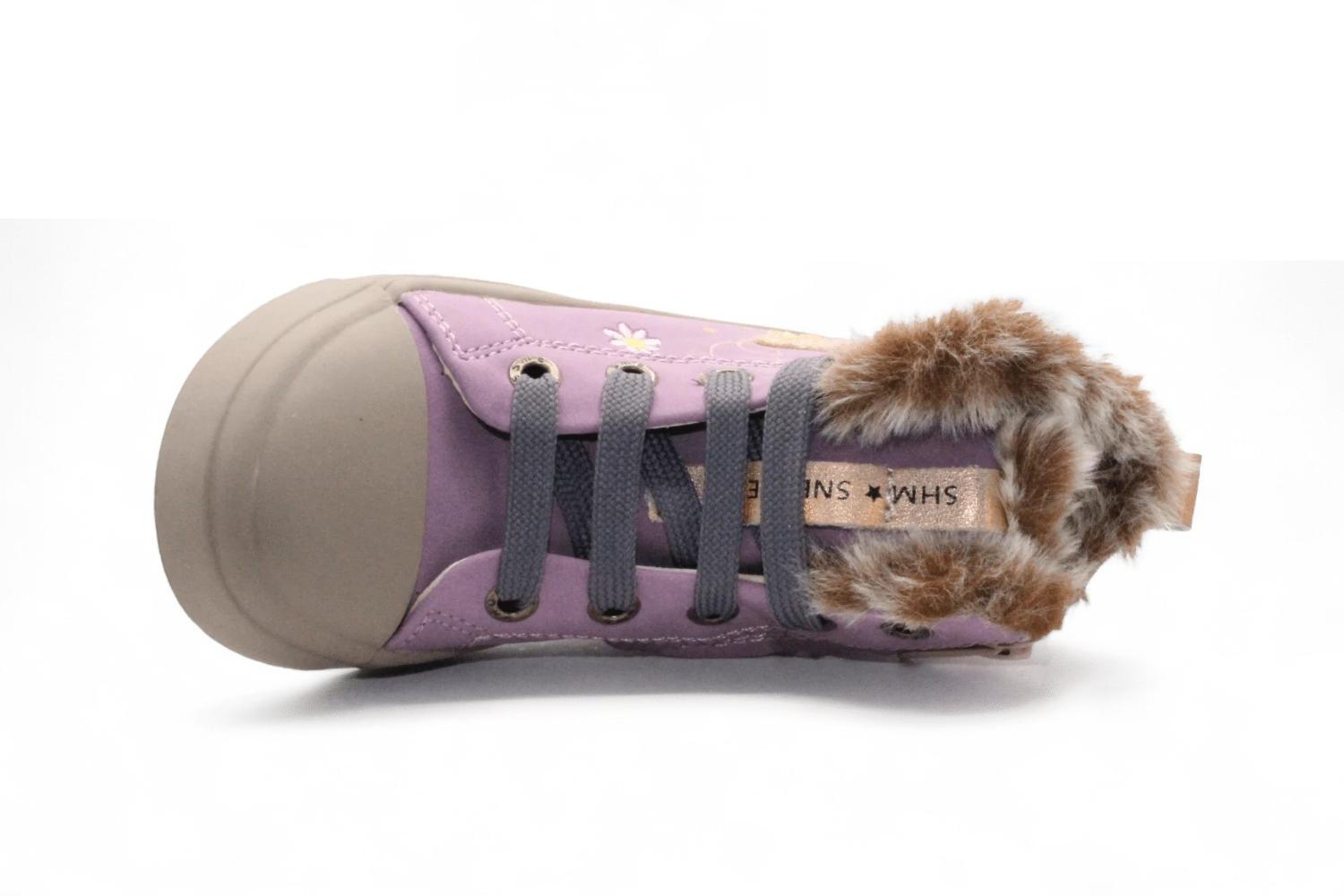 Shoesme Sneaker - Shoesme Kinderschoenen - Paars | SH25W035-B